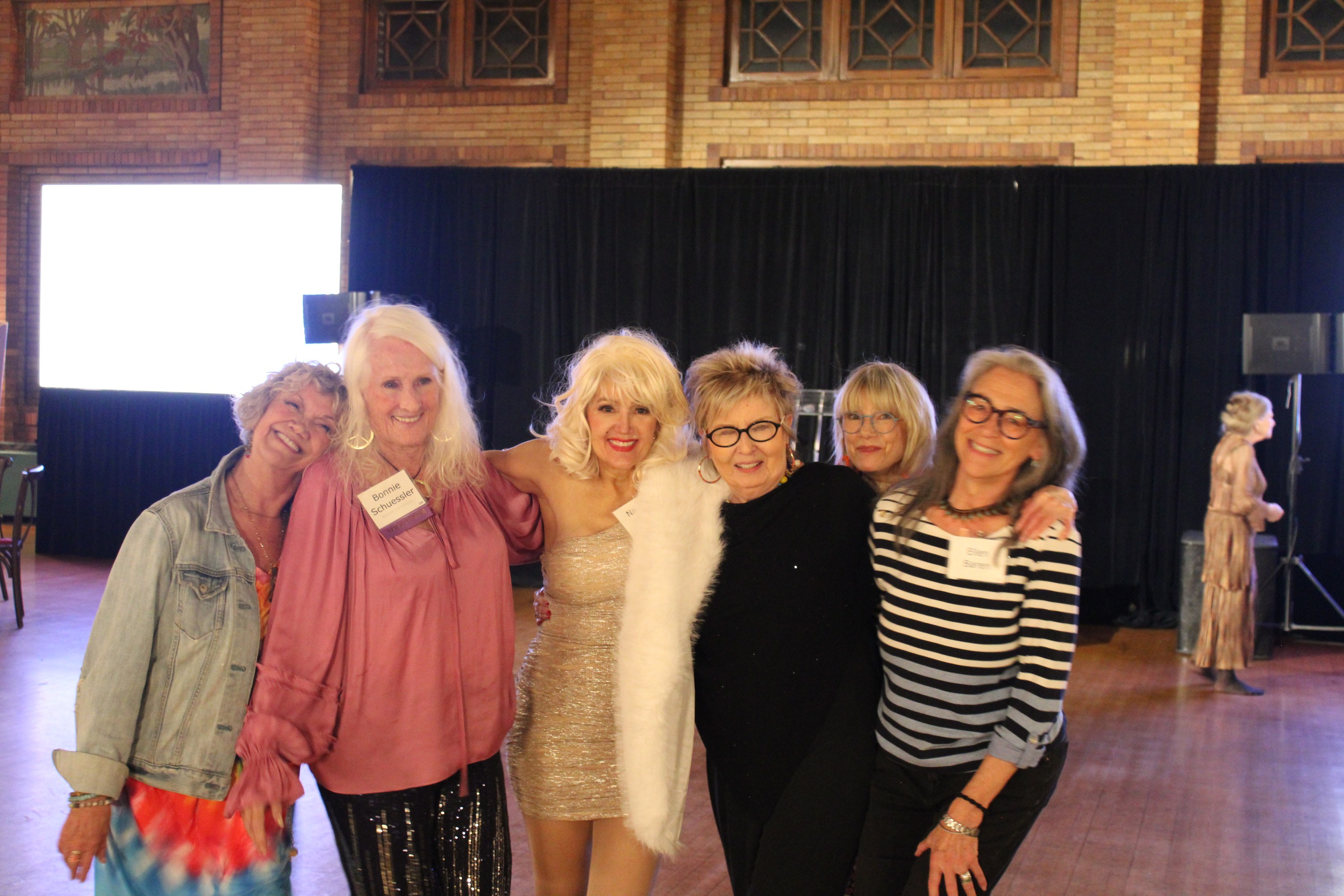 Judy Brady, Bonnie Schuessler, Nadine "Marilyn" Wright, Phyllis Hemphill, Pam Peterson, Ellen Baren